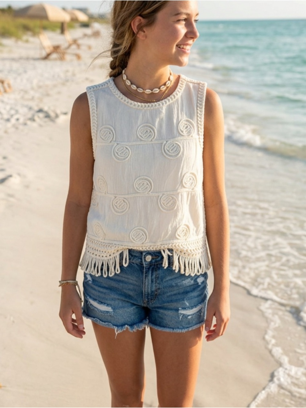 Sfera Cream Trim Tank